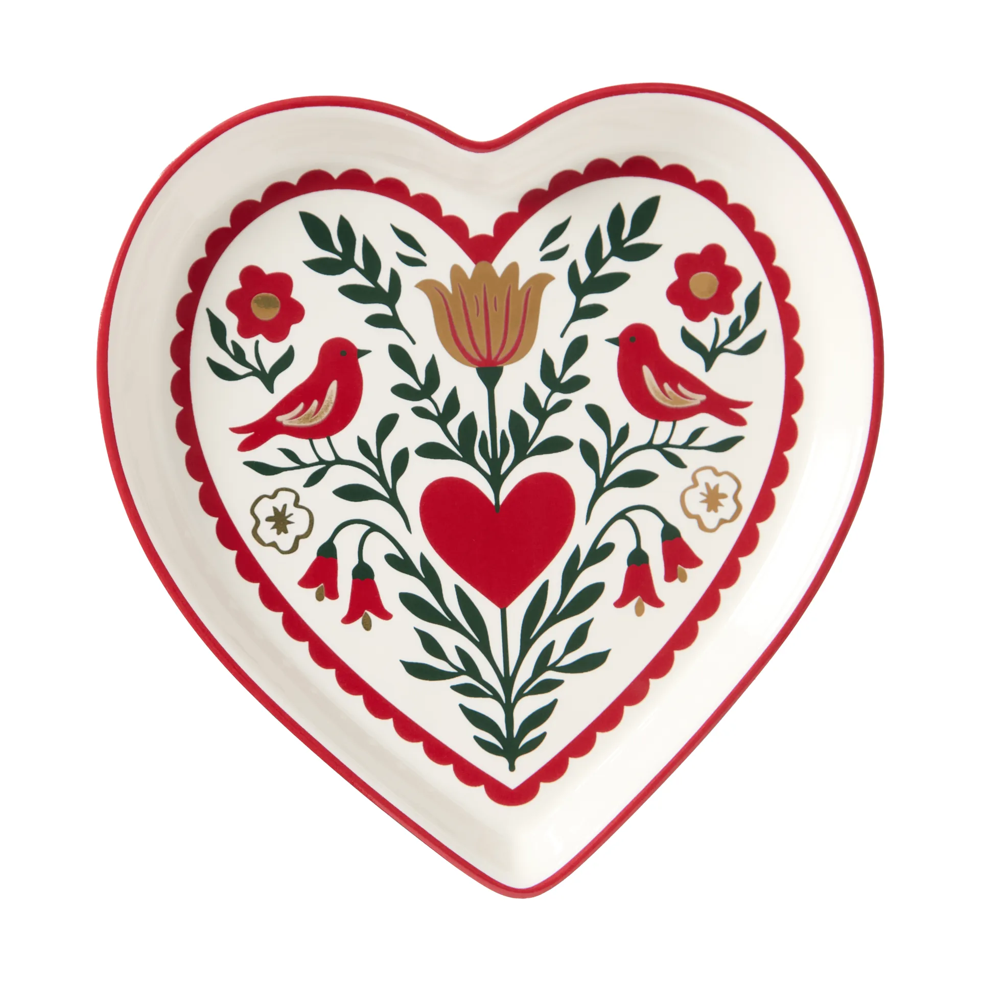 Lexington Heart serveringsfat Multi, 13x13x1,6 cm