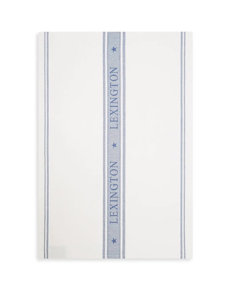 Lexington Icons Jacquard Star kjøkkenhåndkle 50x70 cm Blå