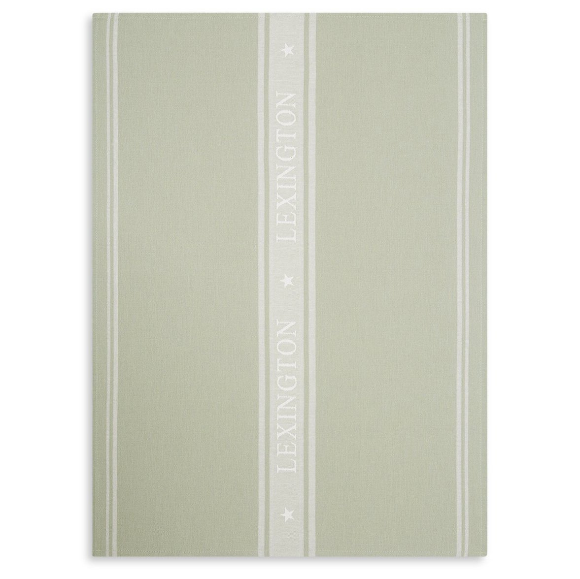 Lexington Icons Star kjøkkenhåndkle 50x70 cm Sage green-white