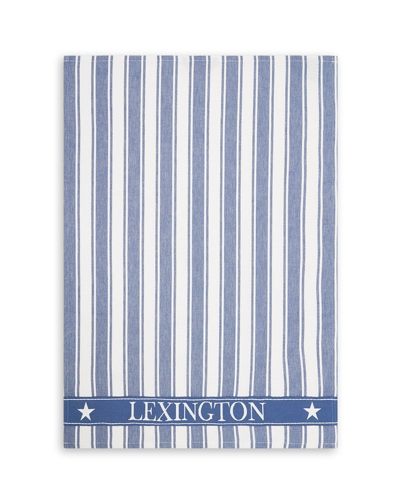 Lexington Icons Twill Waffle kjøkkenhåndkle 50x70 cm Blå
