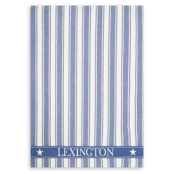 Icons Waffle Striped kjøkkenhåndkle 50x70 cm, Blue-white Lexington
