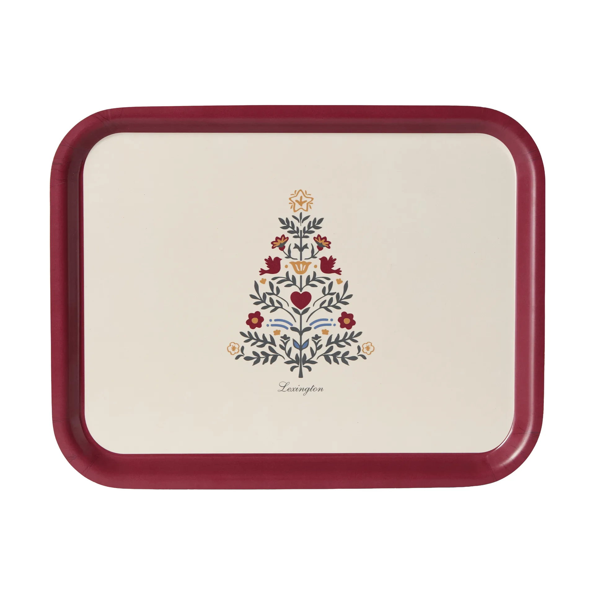 Lexington Lexington laminert serveringsbrett Red-light beige, 36x28 cm
