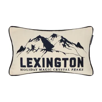 Mountains Logo ullmiks pyntepute - White-navy, 50x30 cm - Lexington