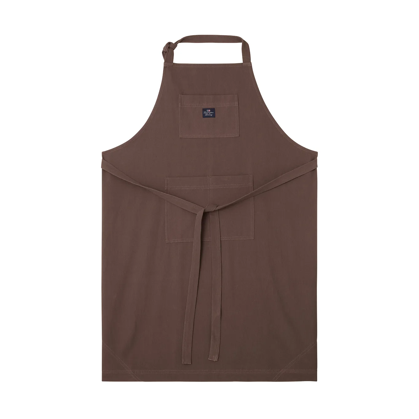 Organic Cotton forkle, Brown Lexington