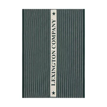 Organic Cotton Terry kjøkkenhåndkle 50x70 cm - Green-Light beige - Lexington