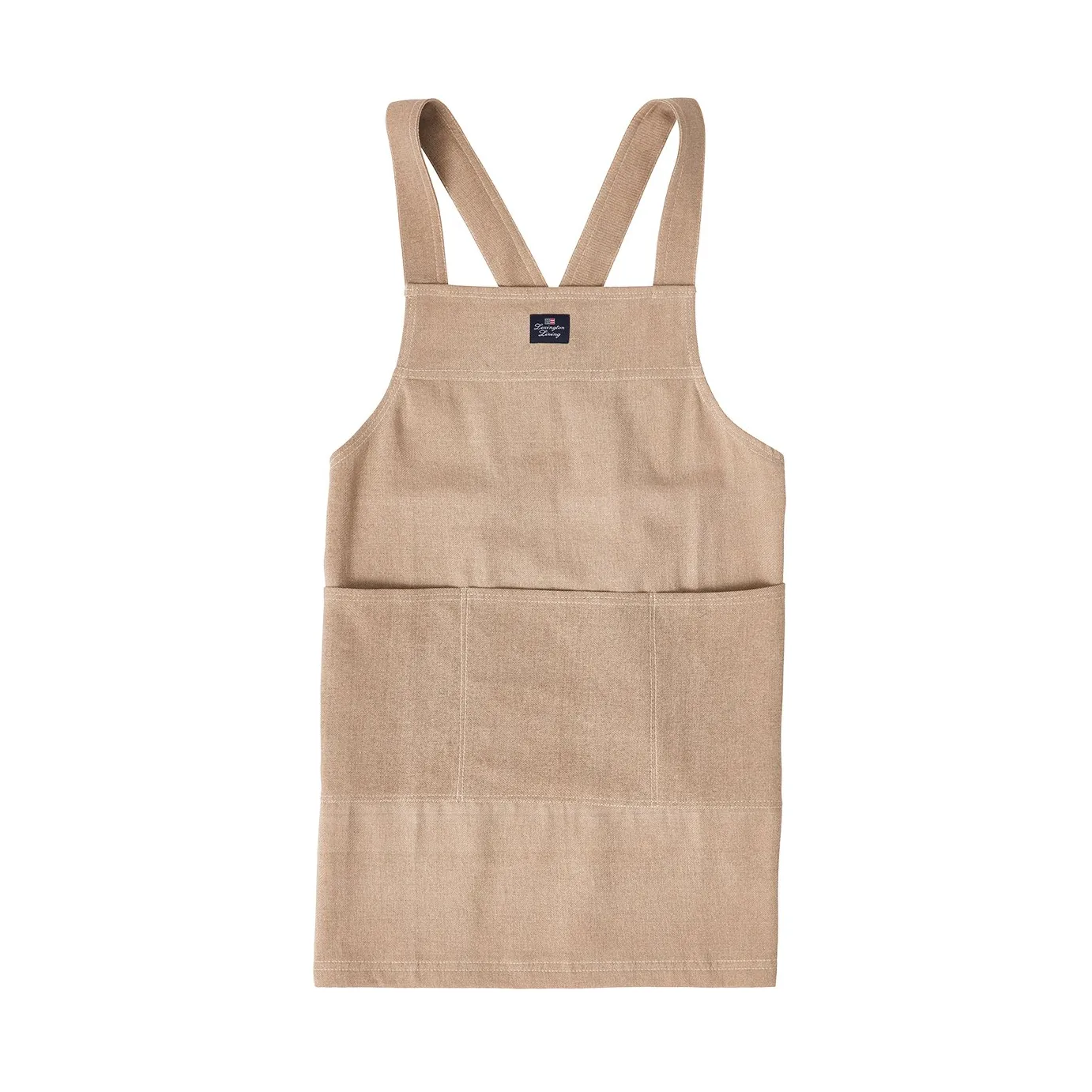 Organic Cotton Twill forkle, Beige Lexington
