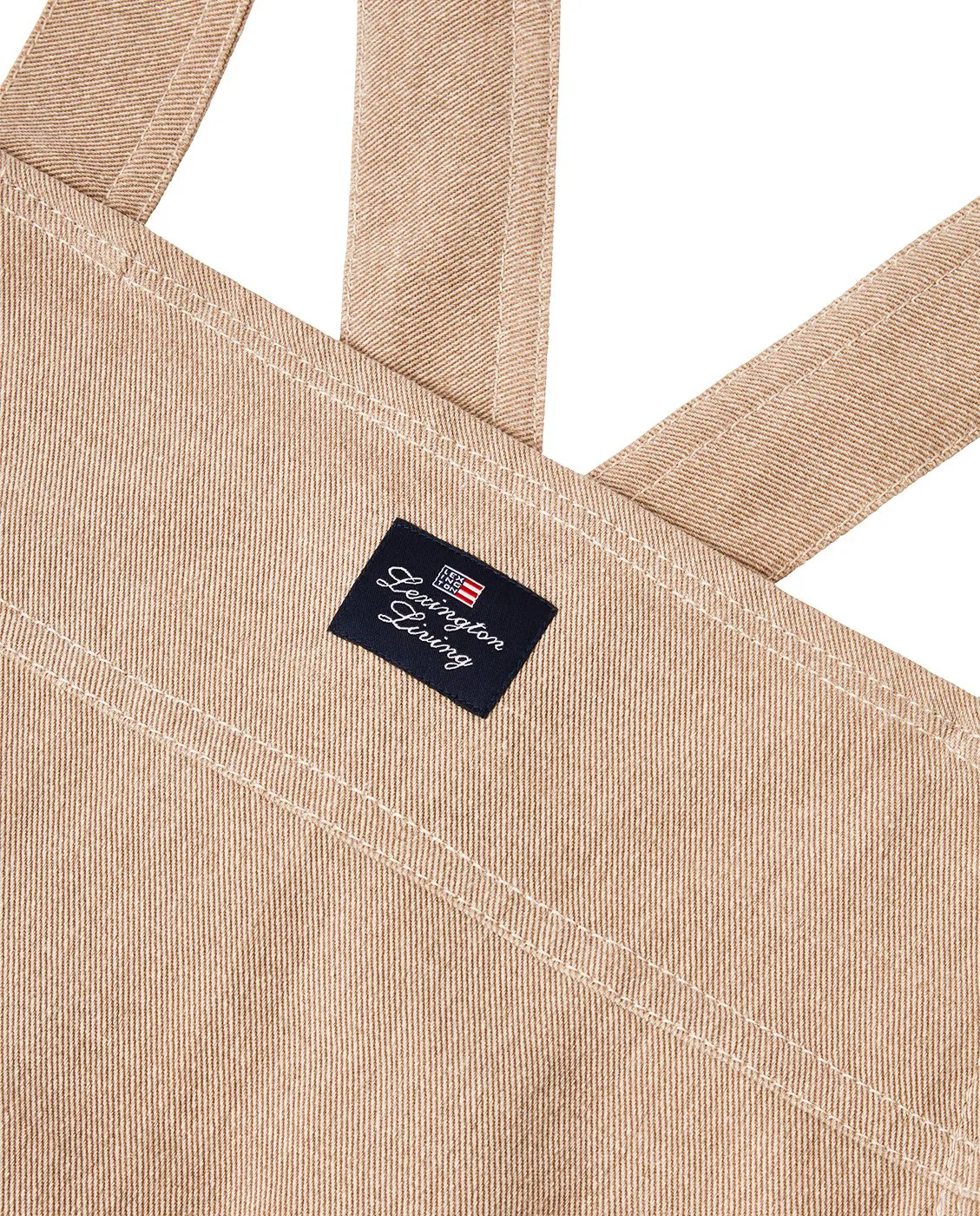 Organic Cotton Twill forkle, Beige Lexington