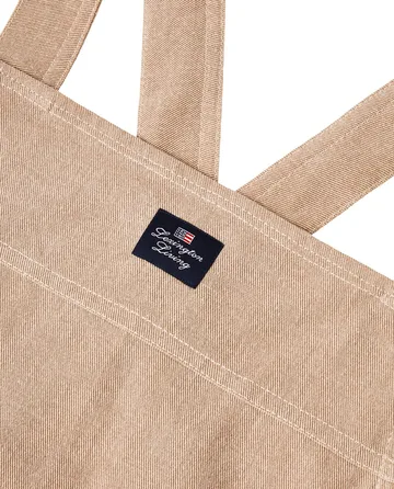 Organic Cotton Twill forkle - Beige - Lexington