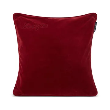 Organic Cotton Velvet putetrekk 50 x 50 cm - Red - Lexington