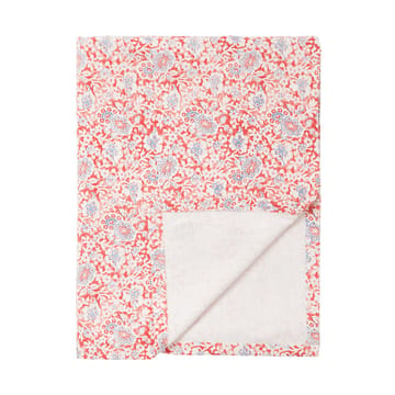 Printed Flowers Recycled Cotton bordduk 150x250 cm - Coral - Lexington