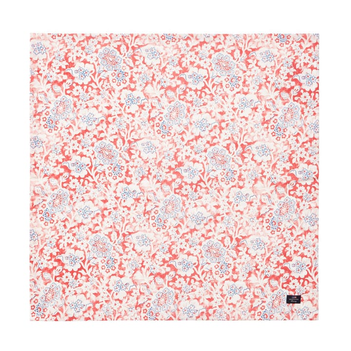 Printed Flowers Recycled Cotton stoffserviett 50x50 cm, Coral Lexington