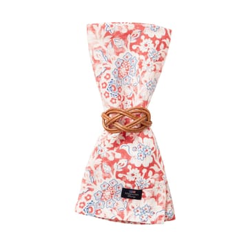 Printed Flowers Recycled Cotton stoffserviett 50x50 cm - Coral - Lexington