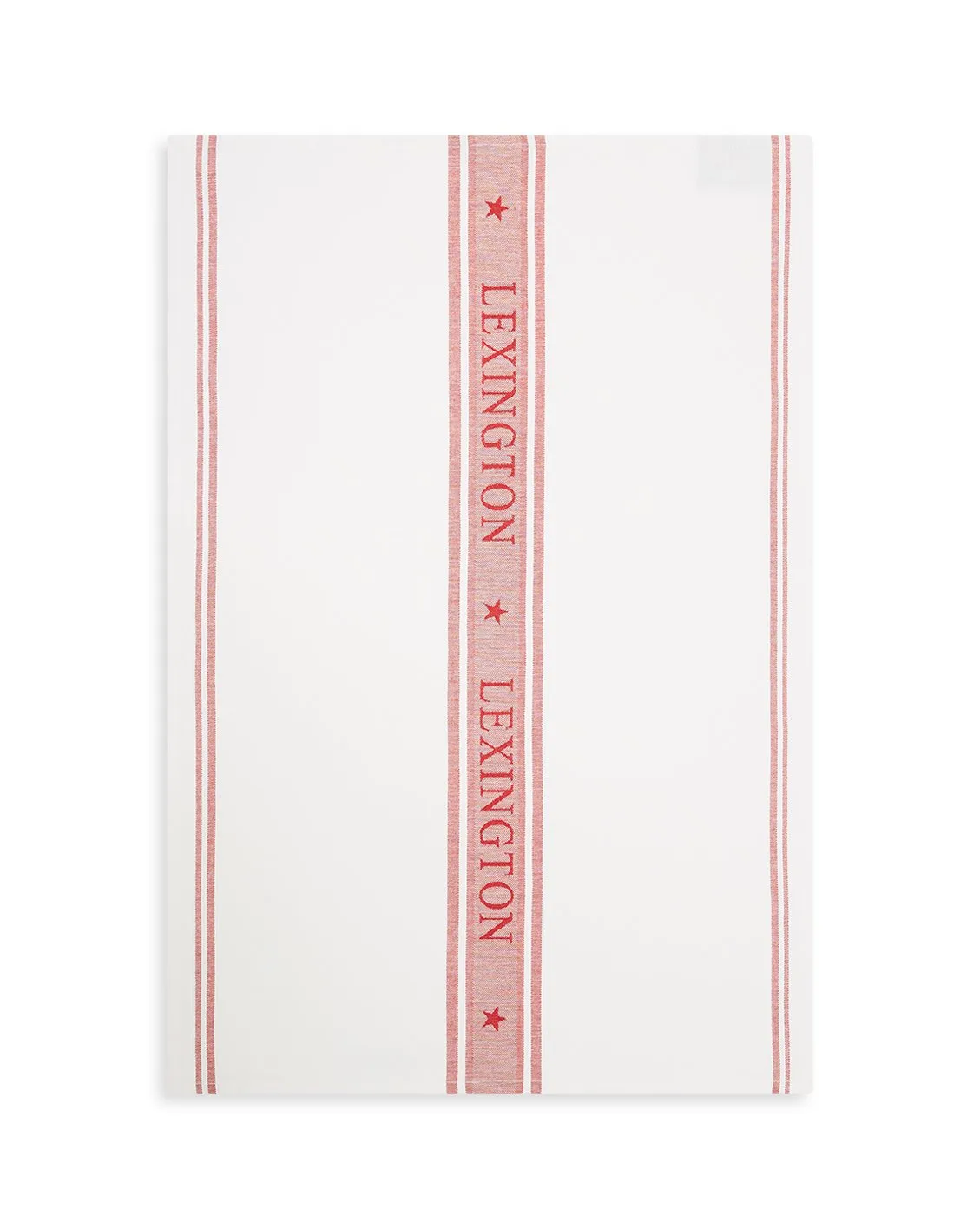 Star kjøkkenhåndkle 70x50 cm, Hvit-rød Lexington