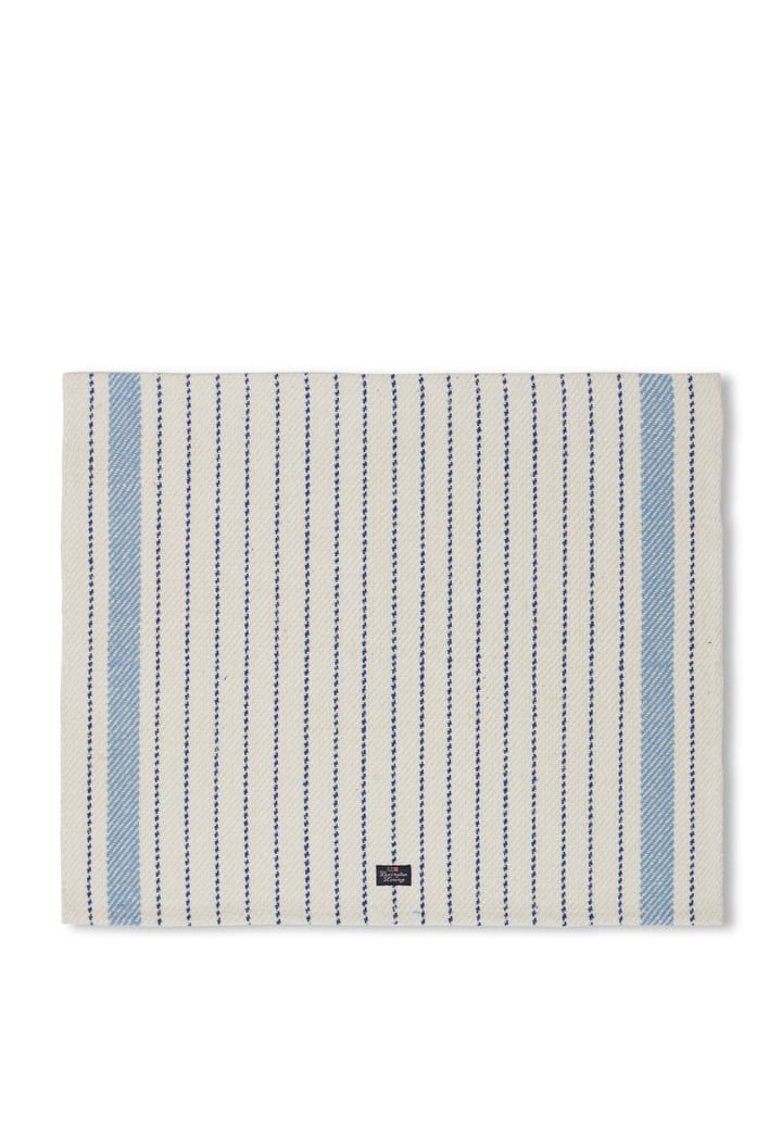 Striped brett 50x40 cm - Natur-hvit-blå - Lexington