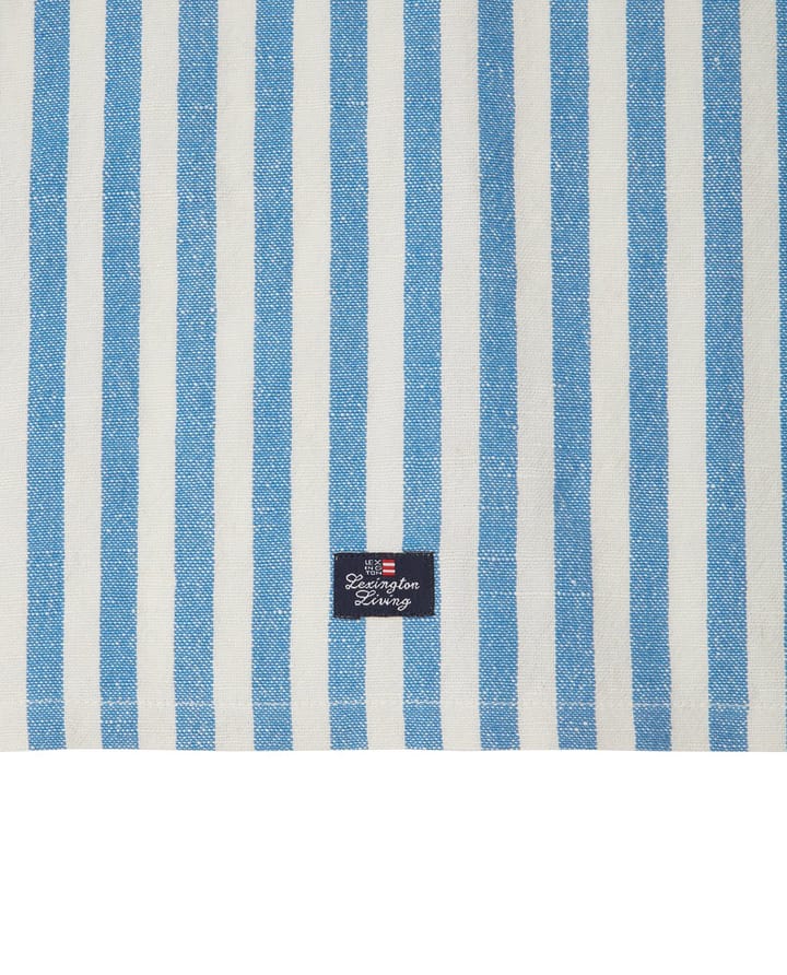 Striped Cotton Linen kjøkkenhåndkle 50 x 70 cm, Blue Lexington