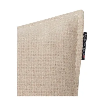 Structured Wool Cotton miks putetrekk 50 x 50 cm - Off-white - Lexington