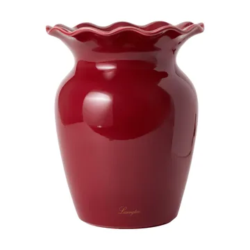 Wavy vase - Red, 25 cm - Lexington