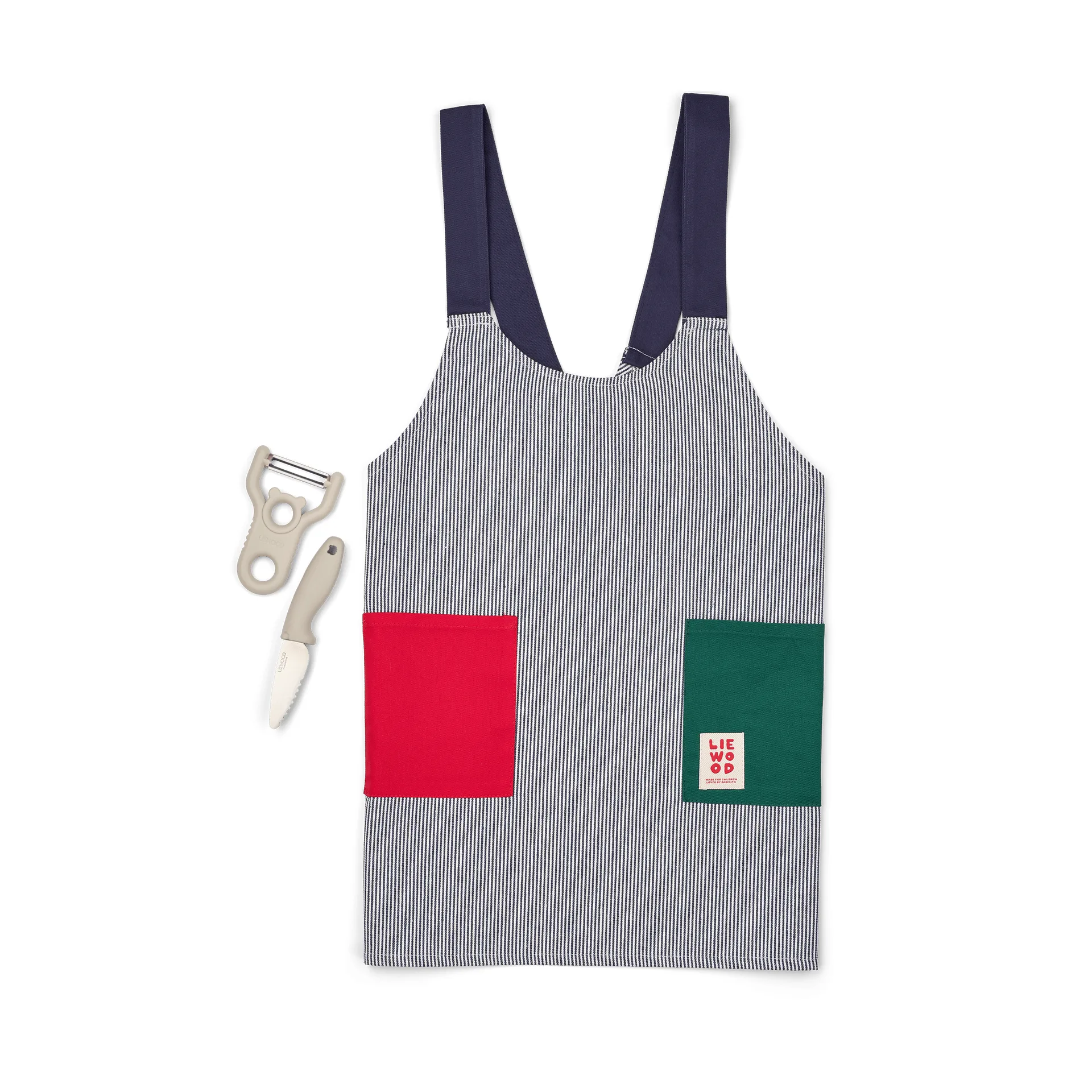 Arda Little Chef matlagingssett, Classic Navy Multi Mix Liewood