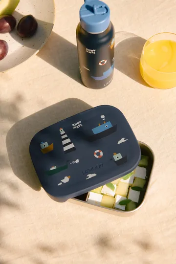 Arthur matboks 13,5x17 cm - Sailing-classic navy - Liewood