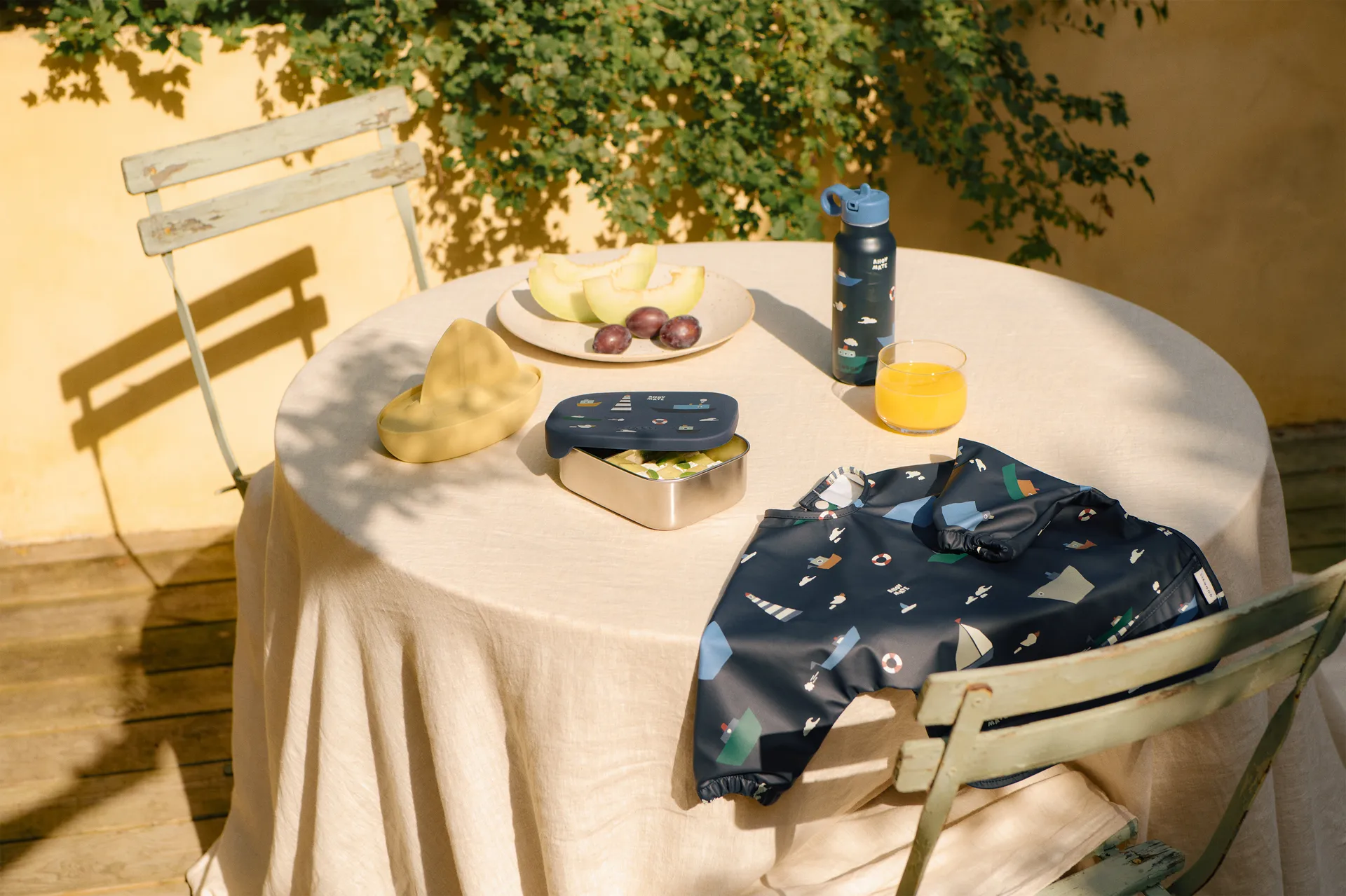 Arthur matboks 13,5x17 cm, Sailing-classic navy Liewood