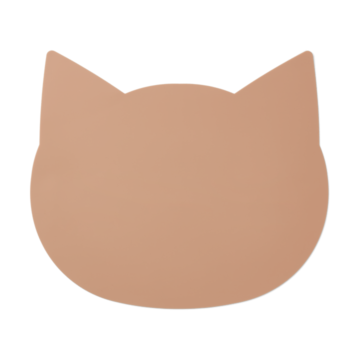 Aura katt bordbrikke - Dark rose - Liewood