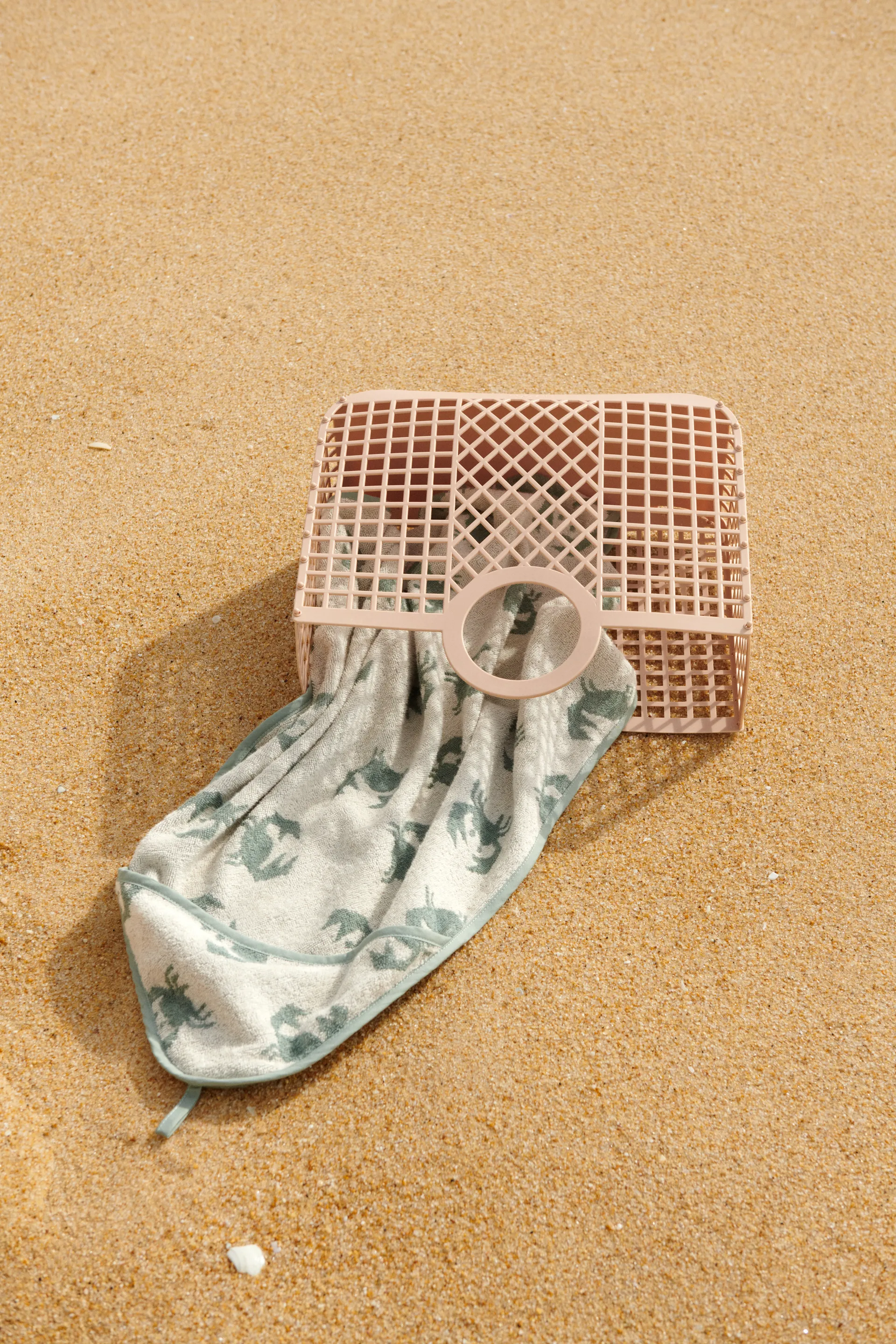 Bloom oppbevaringskurv, Rose Liewood