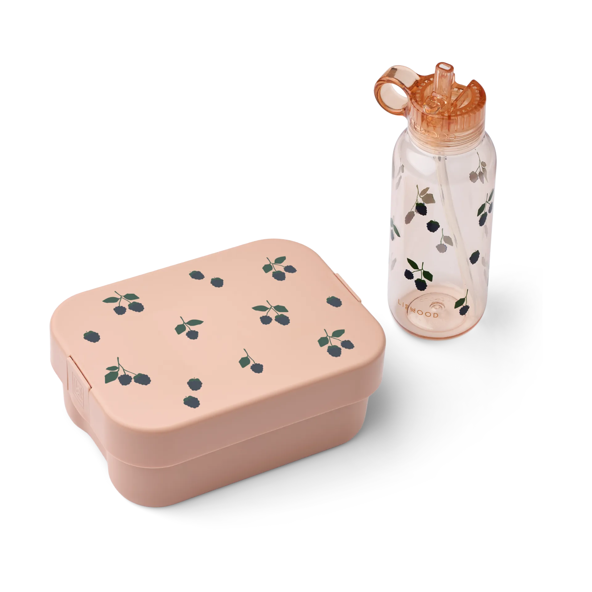 Chelsey printed matboks sett 2 deler, Berry-Pale Tuscany Liewood