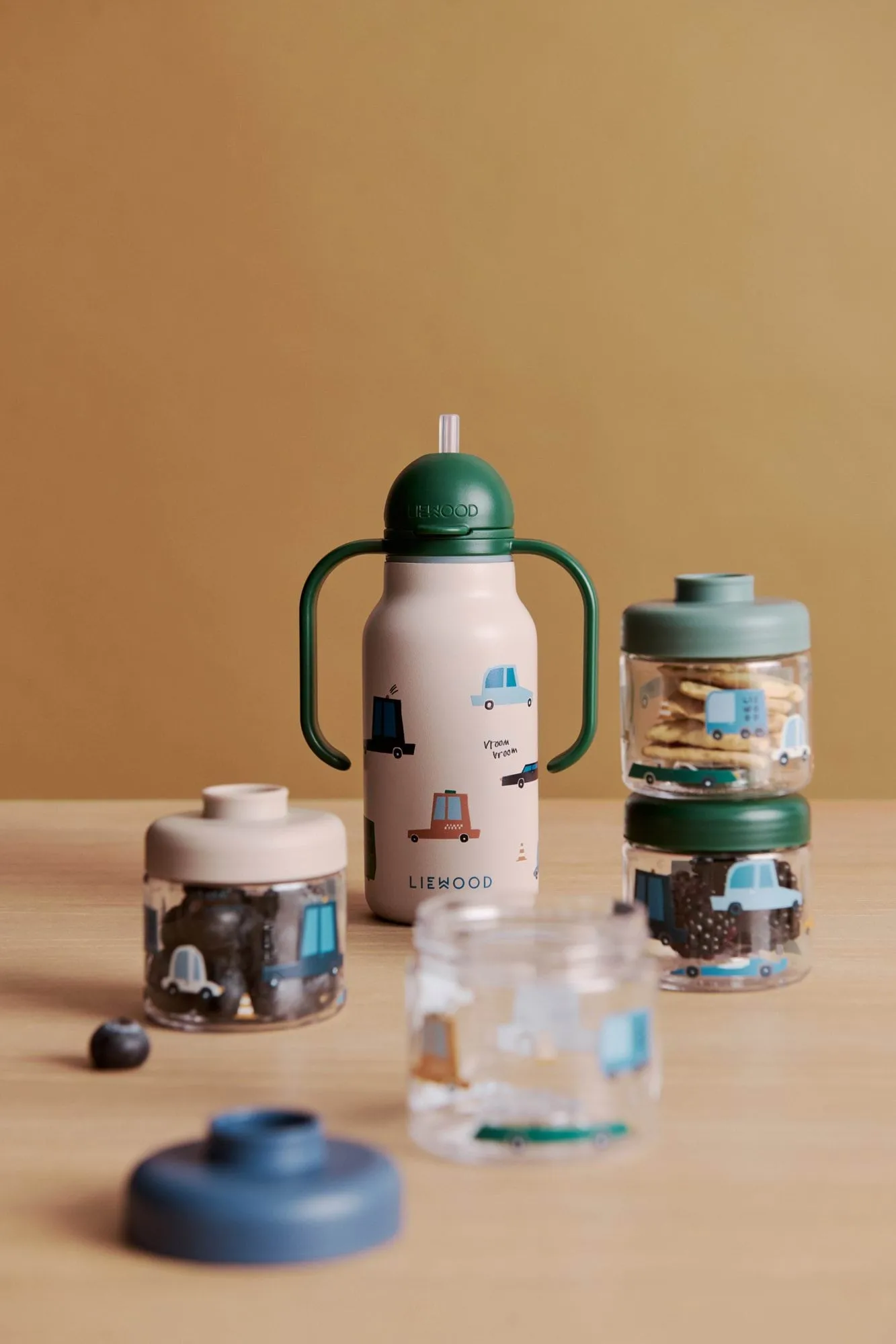 Dominique barnematglass 100 ml 4-pakning, Cars-Sandy Liewood