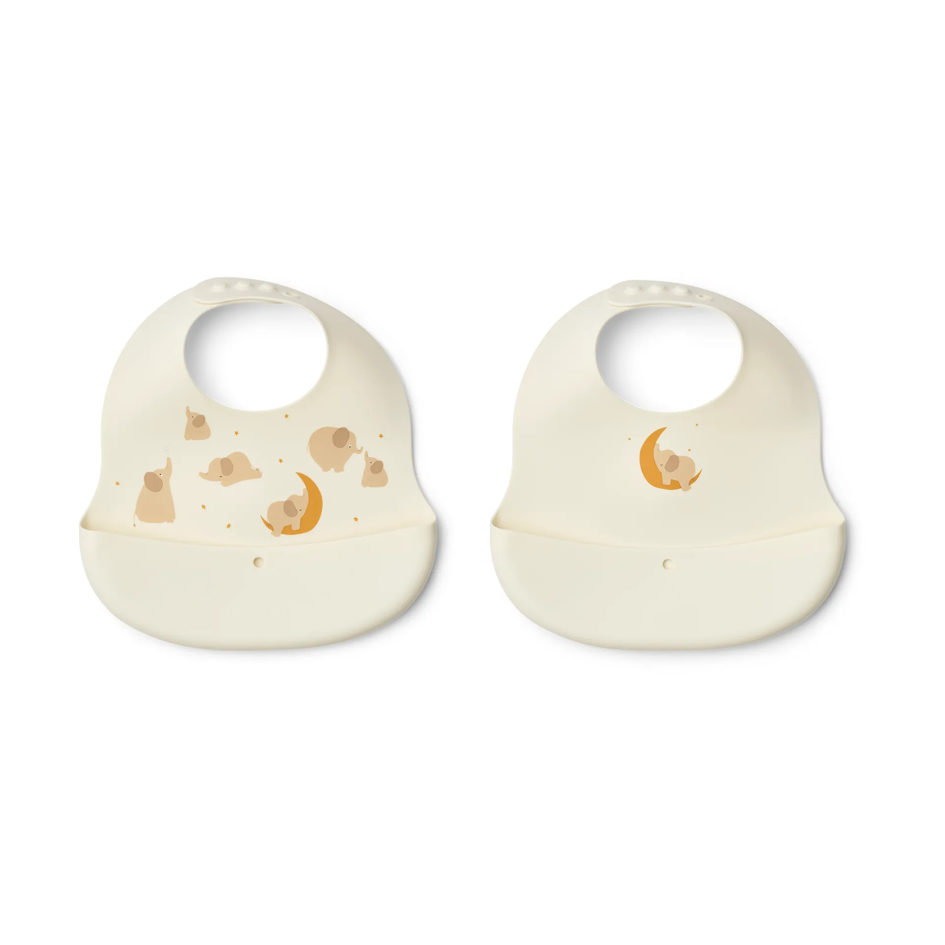 Ember printet smekke 2 deler, Elephant-Creme de la creme Liewood