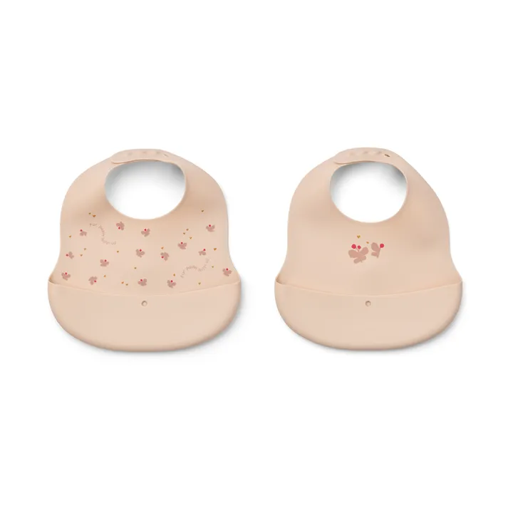 Ember printet smekke 2 deler - Mini Butterfly-apple blossom - Liewood