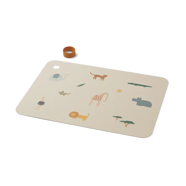 Jude bordbrikke 30,2x42,1 cm - Safari sandy mix - Liewood