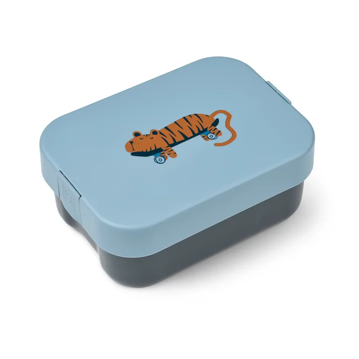Kamil matboks 19,7x14,1 cm - Tiger-beach blue - Liewood