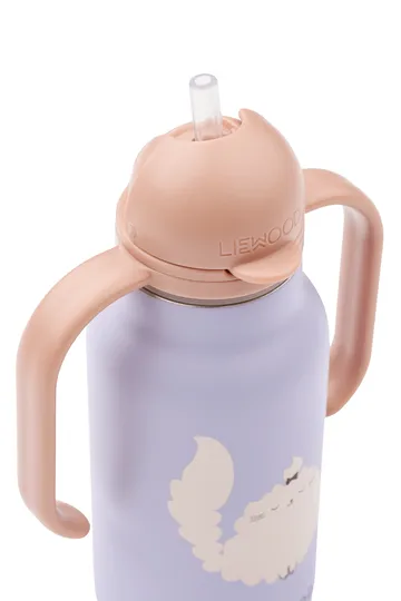 Kimmie vannflaske 25 cl - Cat-Warm lilac - Liewood