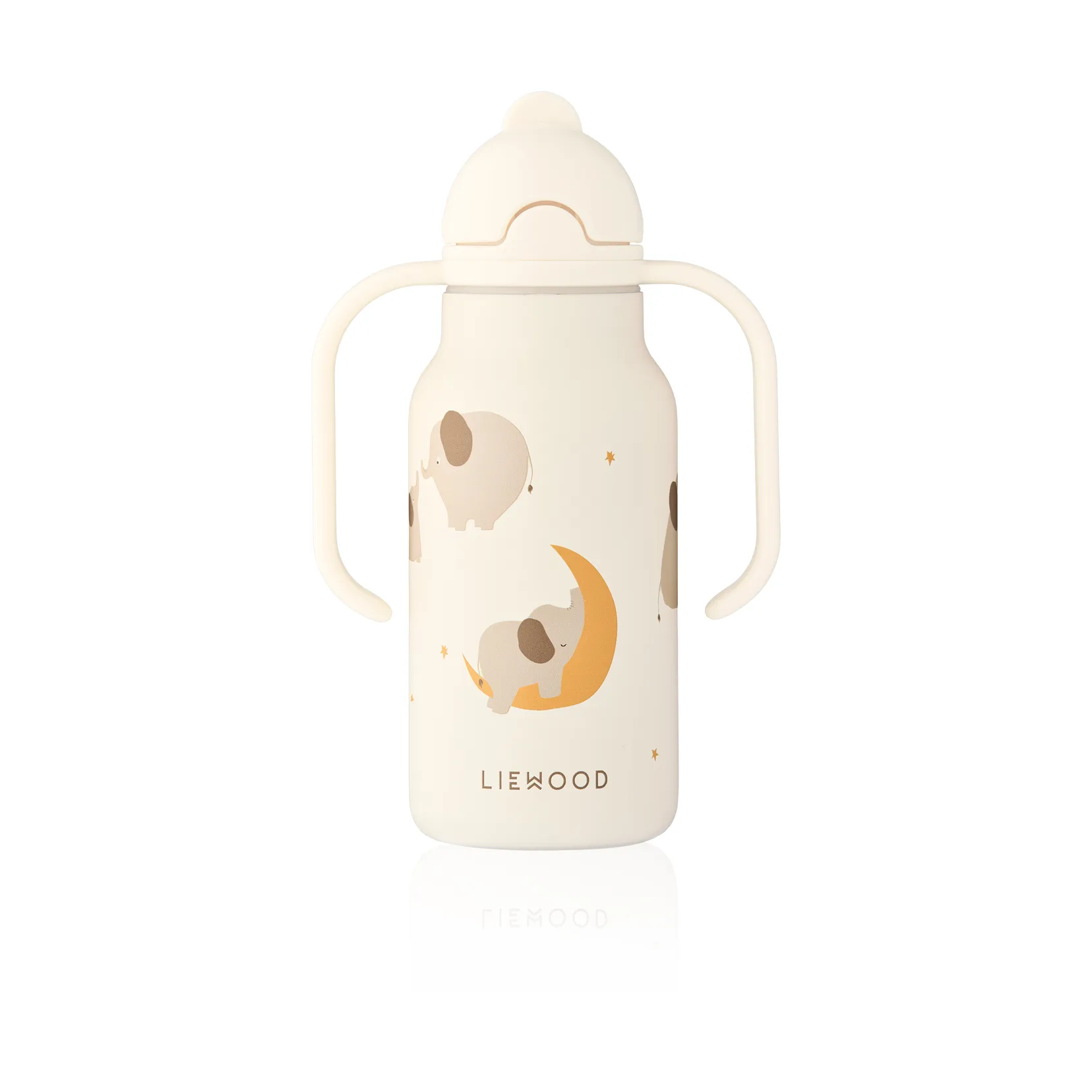 Kimmie vannflaske 25 cl, Elephant-Creme de la creme Liewood