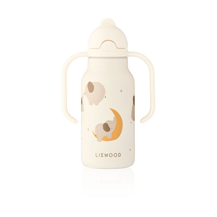 Kimmie vannflaske 25 cl, Elephant-Creme de la creme Liewood
