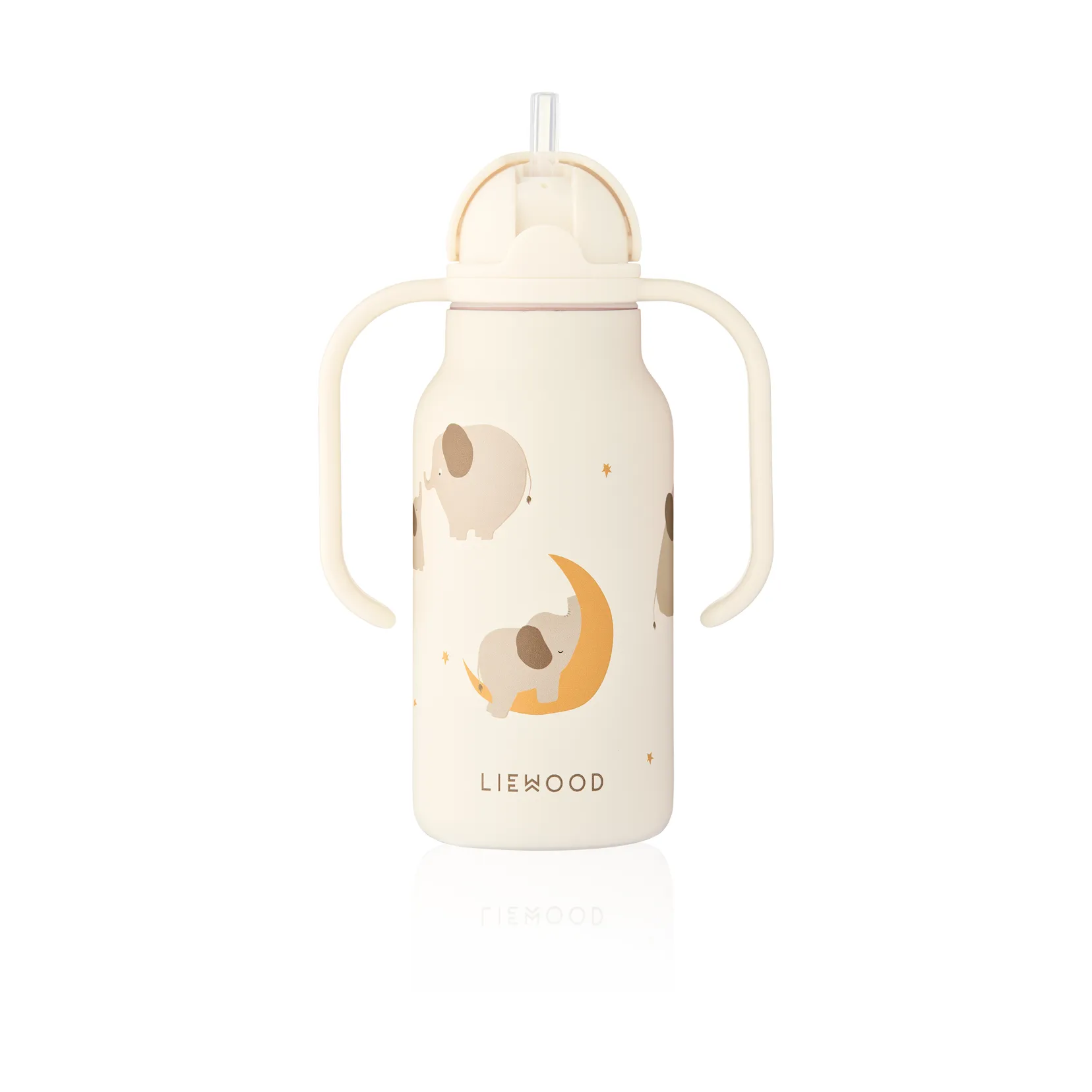 Kimmie vannflaske 25 cl, Elephant-Creme de la creme Liewood