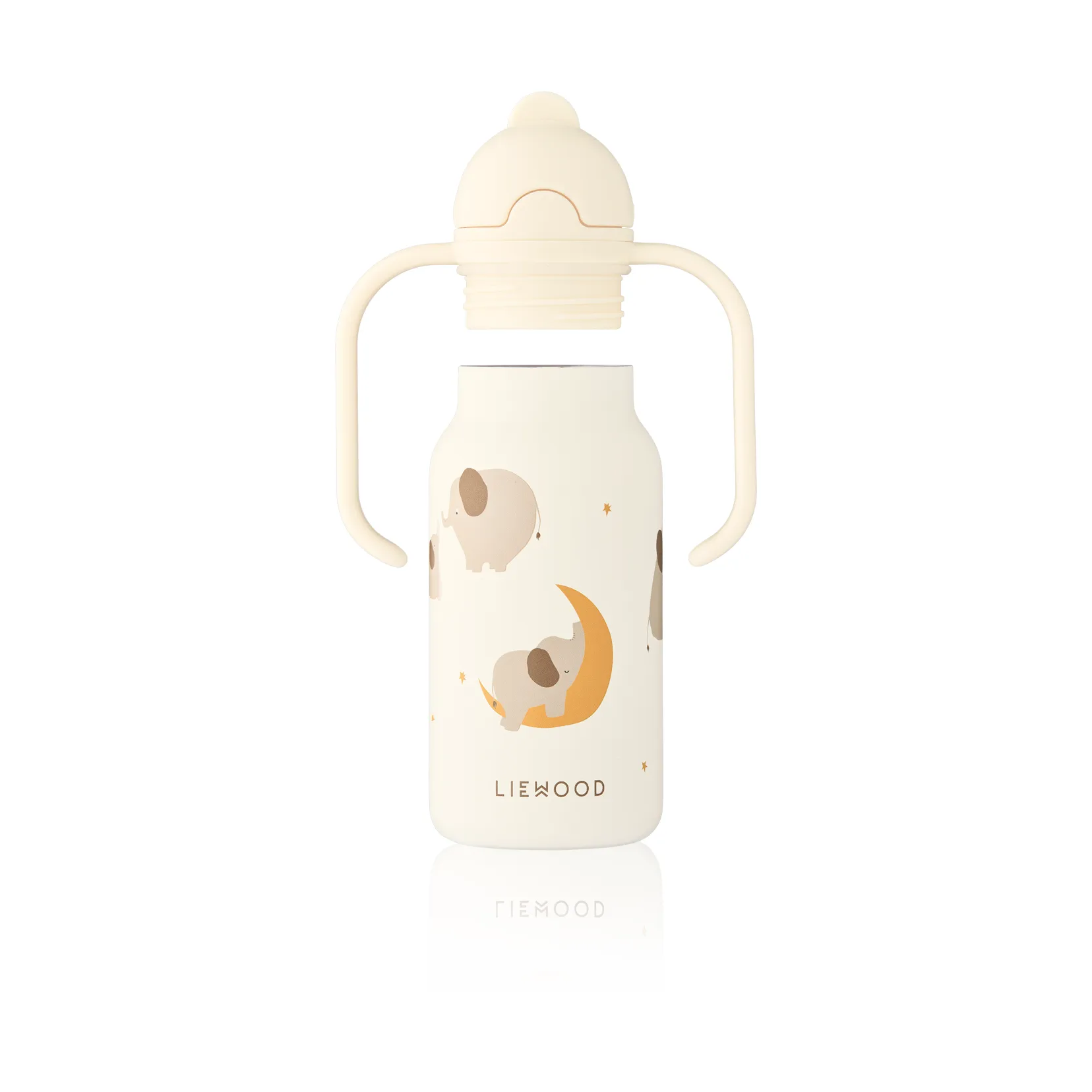 Kimmie vannflaske 25 cl, Elephant-Creme de la creme Liewood