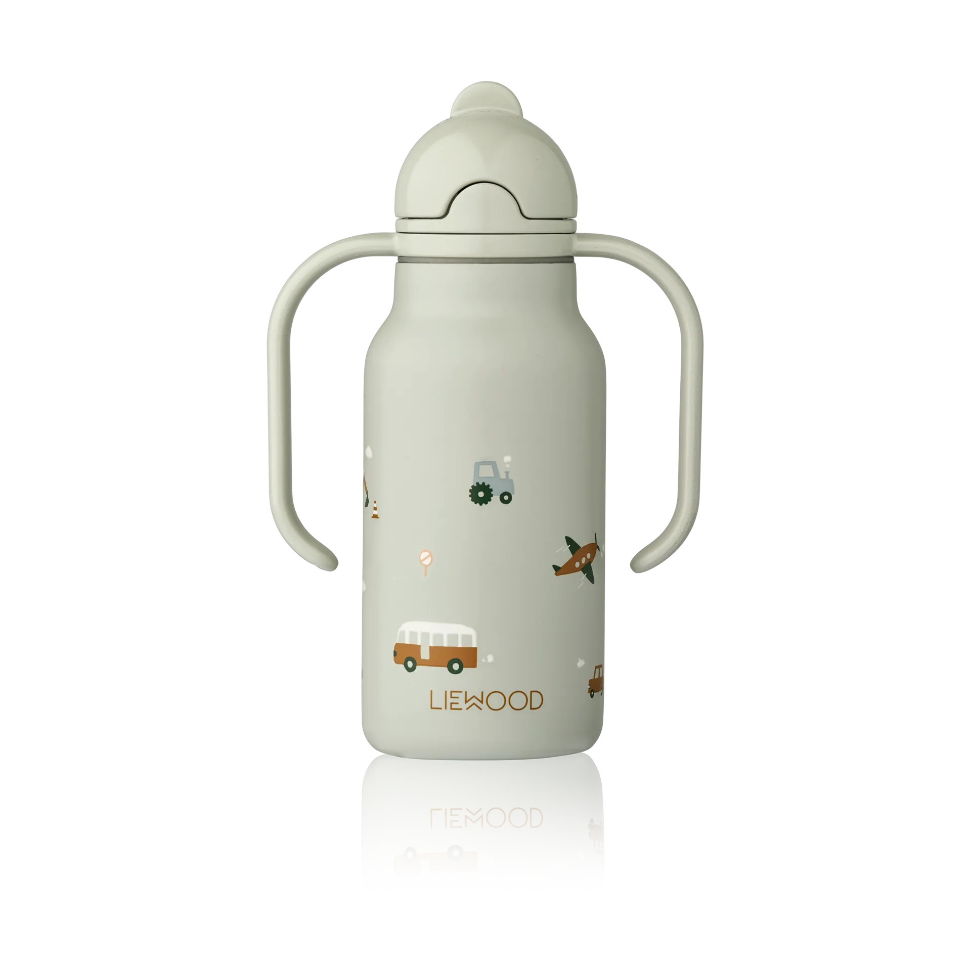 Kimmie vannflaske 25 cl, Vehicles-Dove blue Liewood