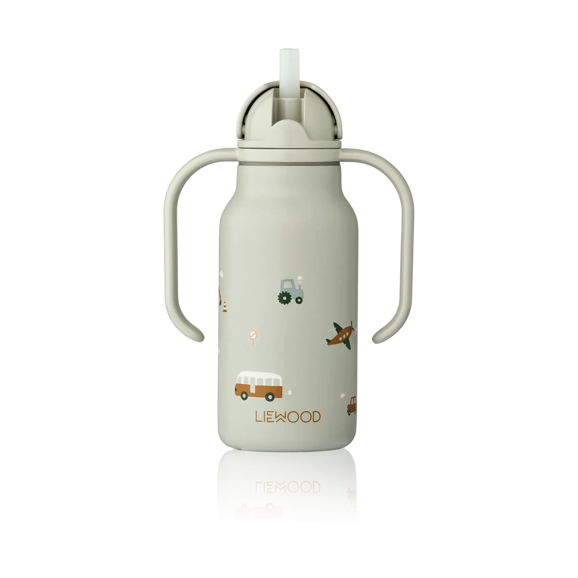 Kimmie vannflaske 25 cl, Vehicles-Dove blue Liewood