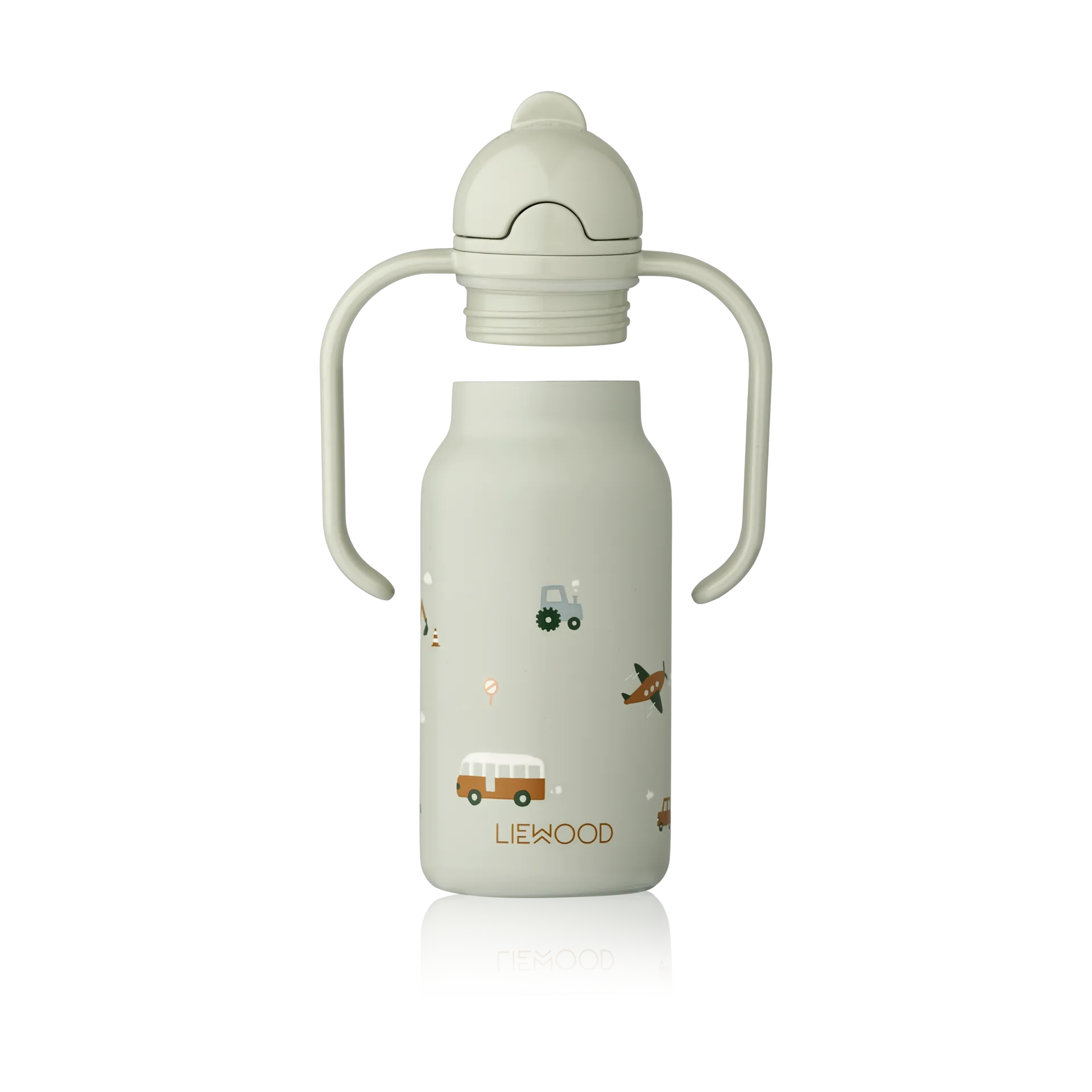 Kimmie vannflaske 25 cl, Vehicles-Dove blue Liewood