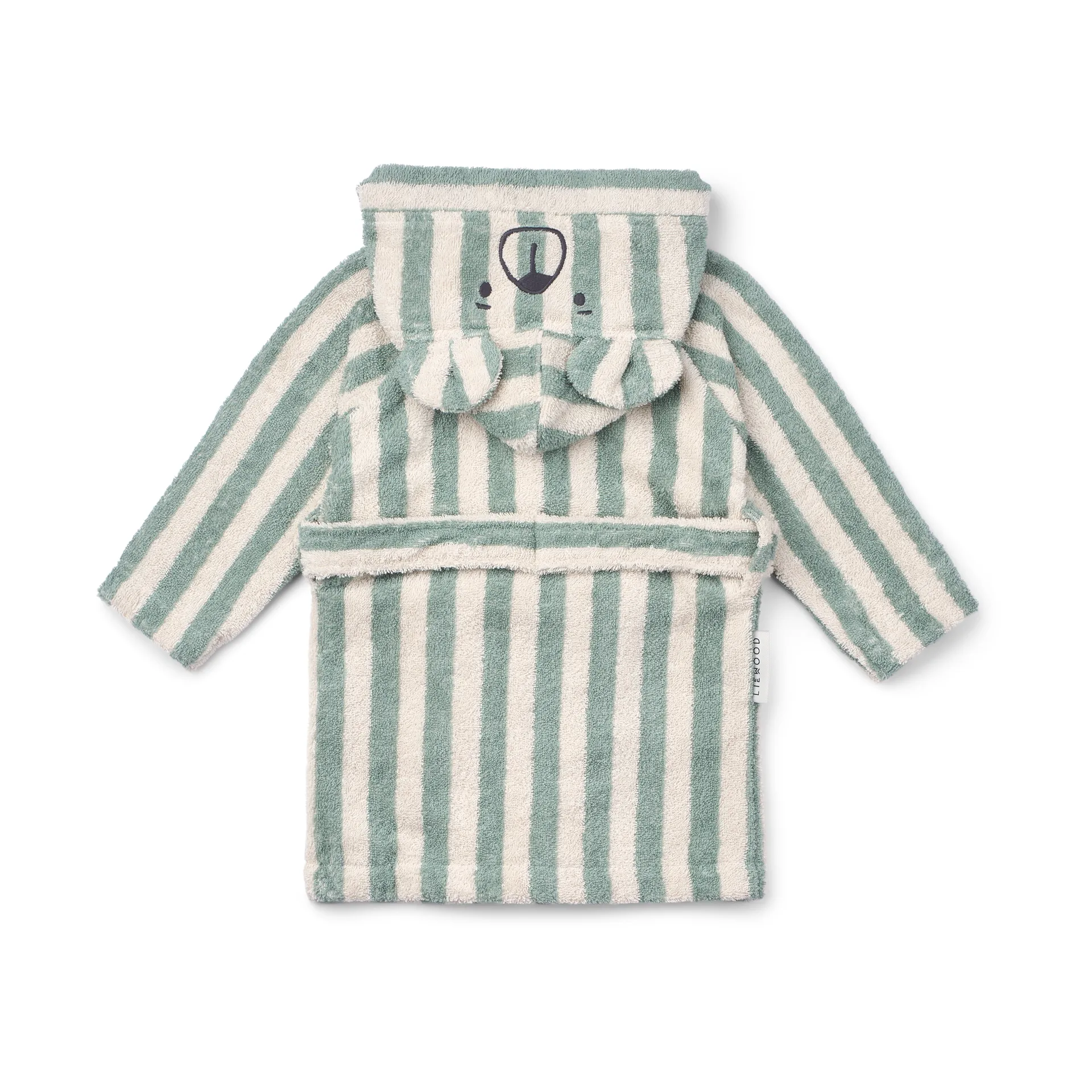 Lily badekåpe peppermint creme de la creme stripe, 3–4 år Liewood