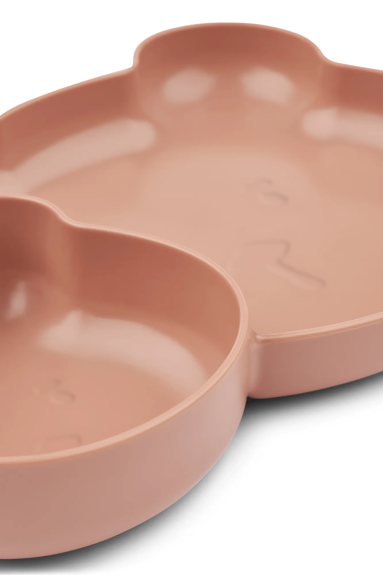Magus Bear Divider tallerken 2 deler, Pale tuscany Liewood