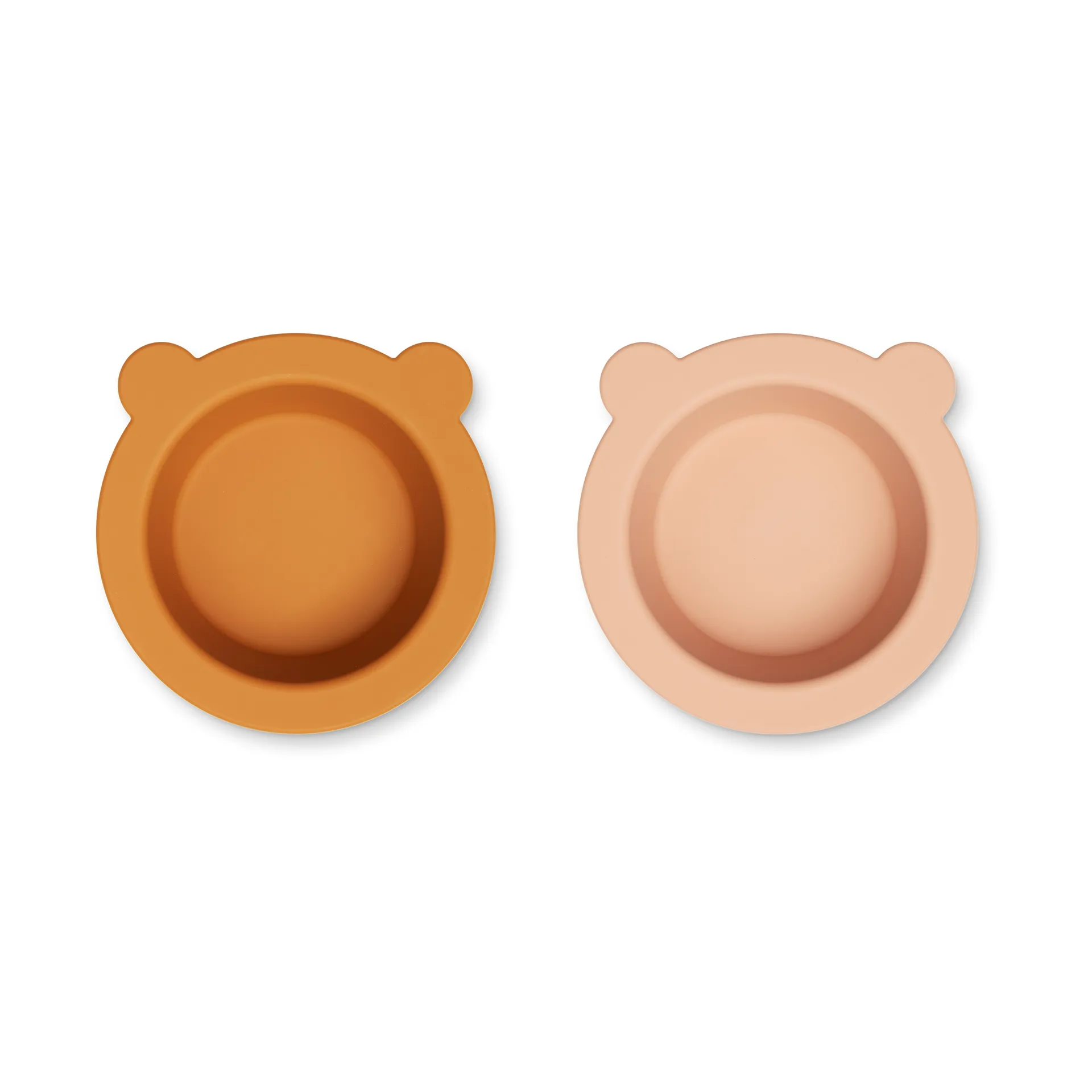 Peony bolle med sugekopp Ø16 cm 2 deler, Mustard-tuscany rose mix Liewood