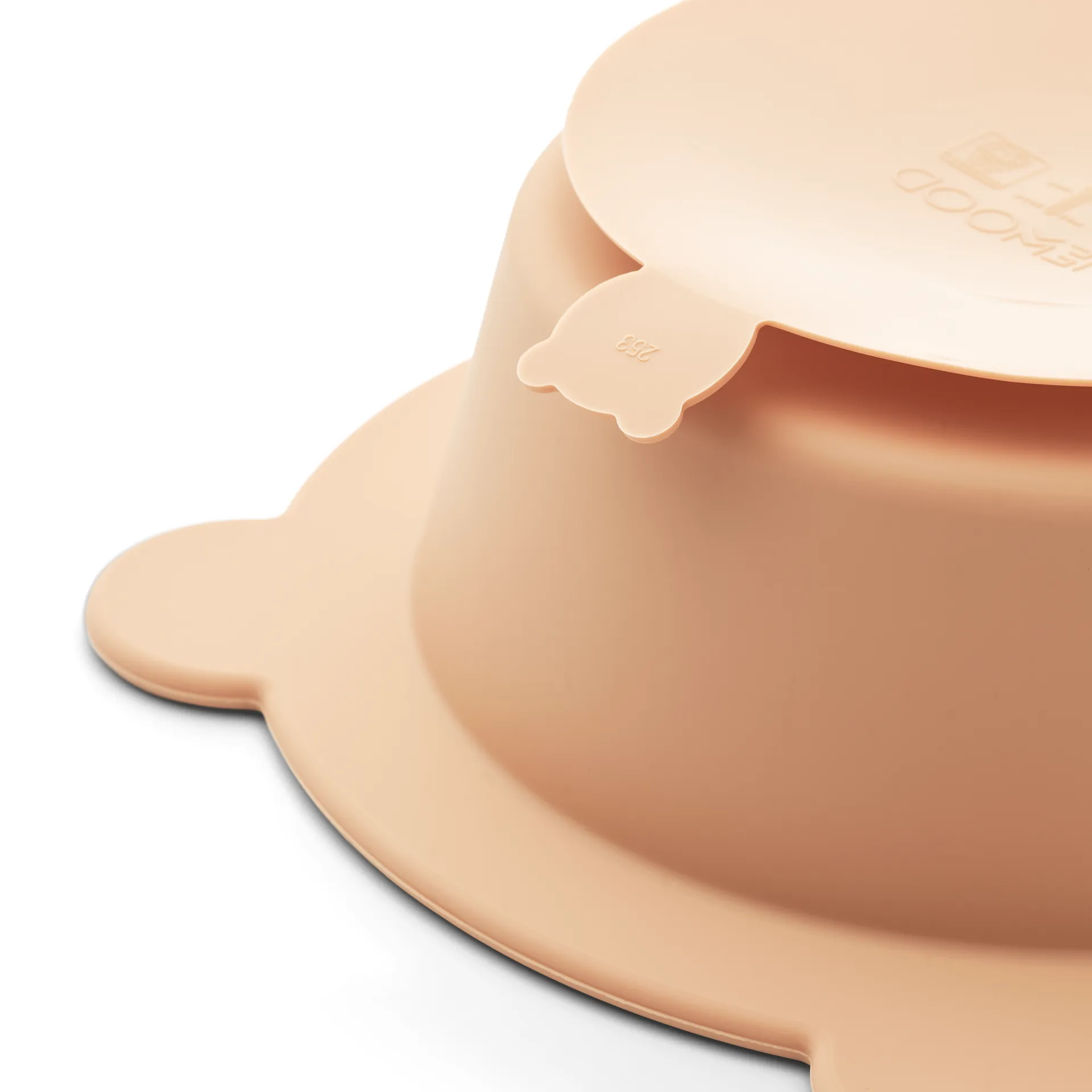 Peony bolle med sugekopp Ø16 cm 2 deler, Mustard-tuscany rose mix Liewood