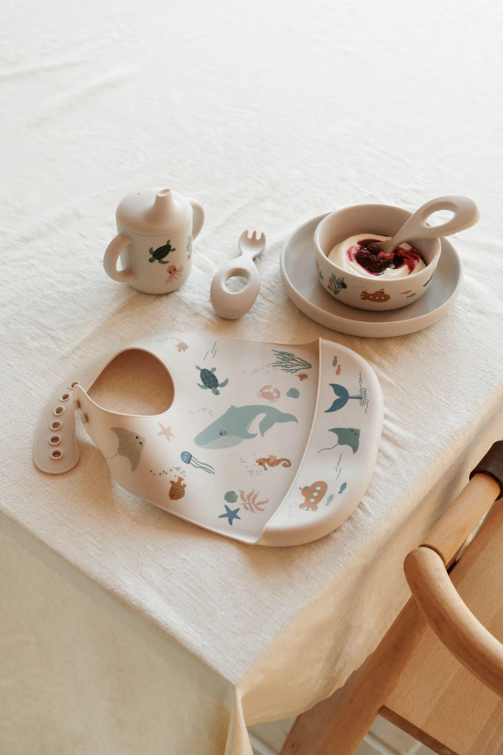 Ryle servise 5 deler, Sea creature-Sandy Liewood