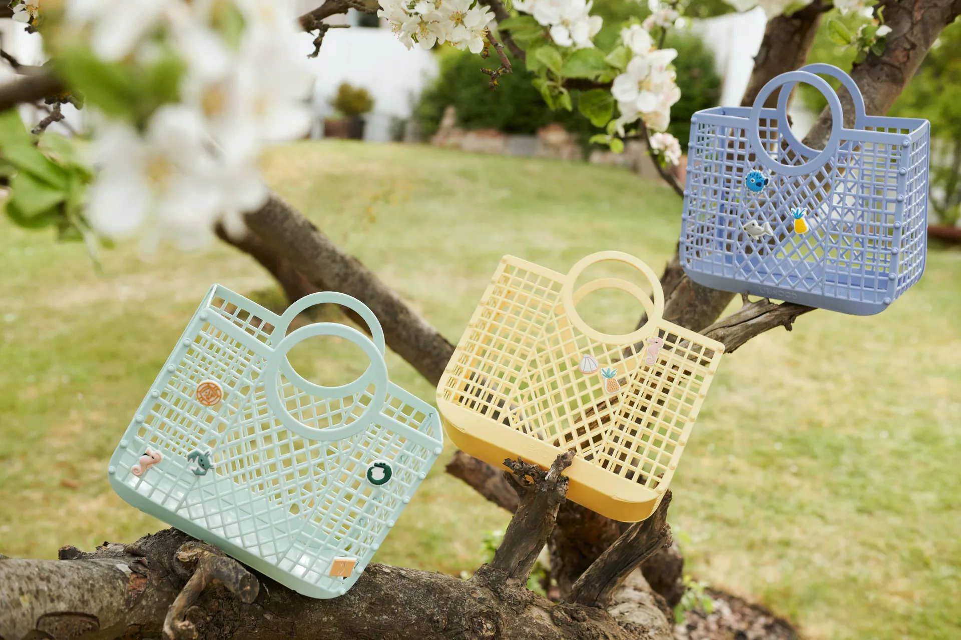 Samantha kurv med charms, Light Peppermint Liewood