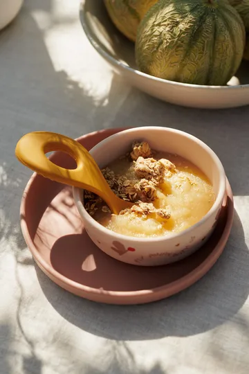 Vivi printed servisesett 4 deler - Butterfly-apple blossom - Liewood