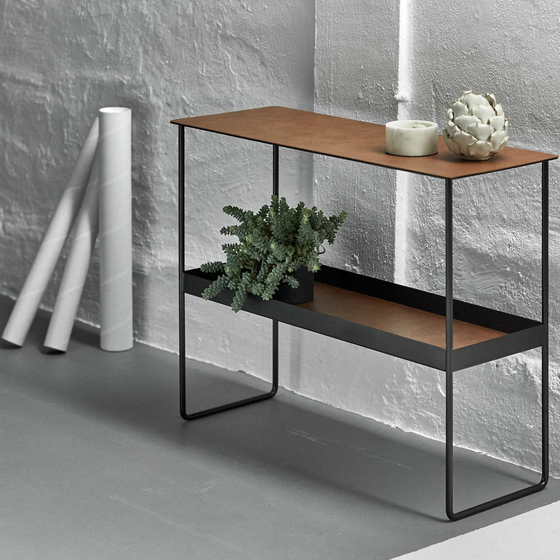 Console Bull avlastningsbord 2 nivåer, Nature LIND DNA