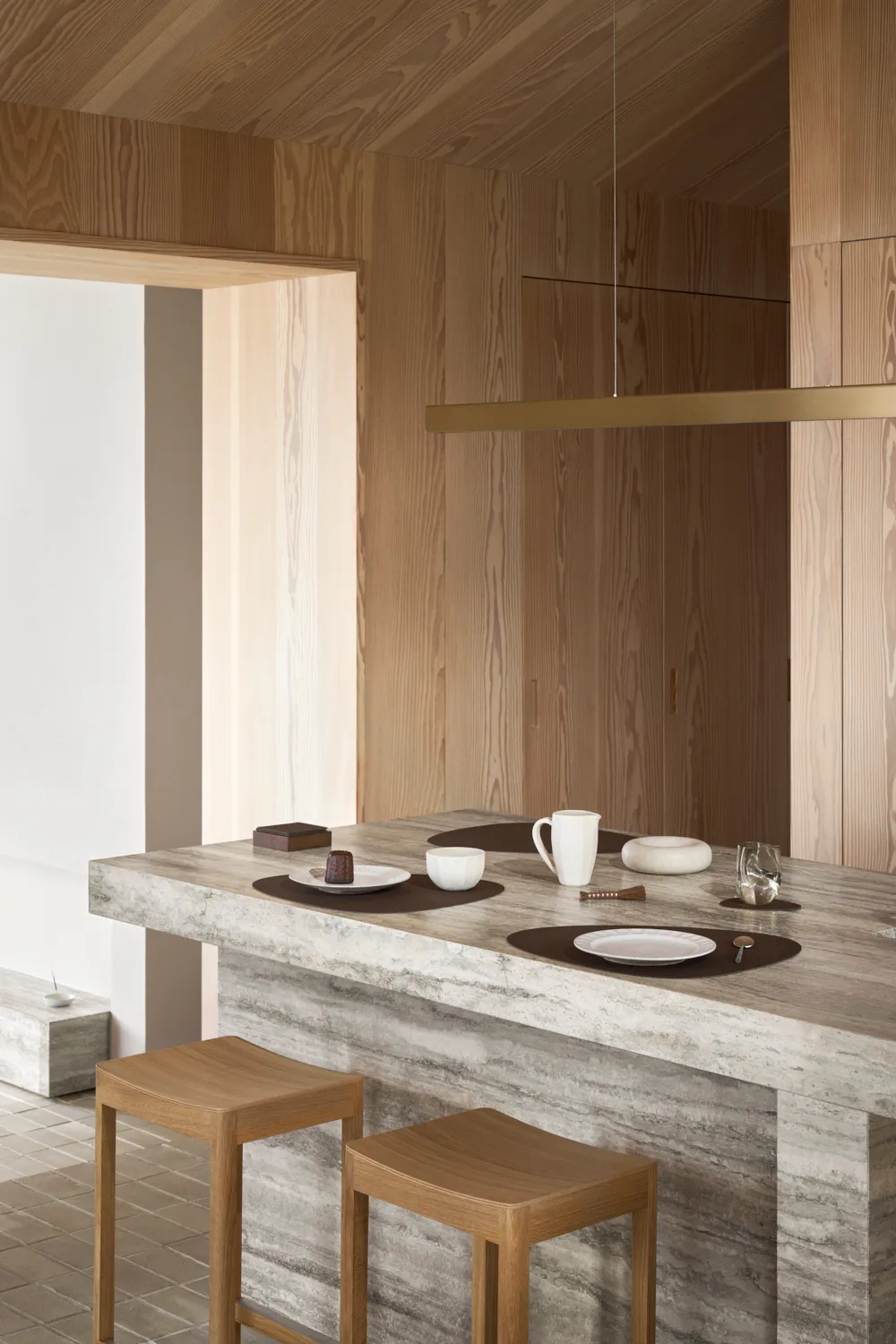 Corduroy bordbrikke curve L, Hazel LIND DNA