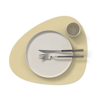 Corduroy bordbrikke curve L - Lemon Sorbet - LIND DNA